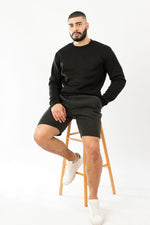 Men's Fleece Sweat Shorts Charcoal