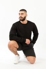Men's Fleece Sweat Shorts Charcoal