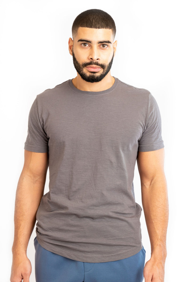 Men's Granite Cotton Basic T-shirt
